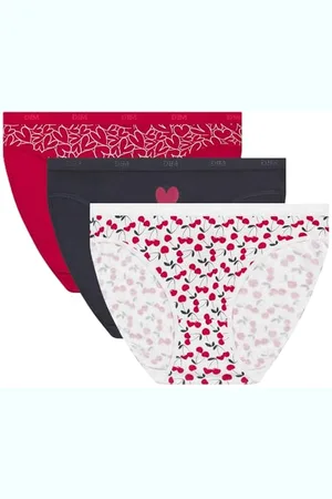 Dim Les Pockets Coton Confortable X3 Mut, Set Cheri, M (Pacco da 3) Donna