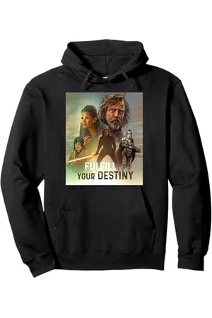 STAR WARS T-shirt Celebration Mural The Last Jedi Destiny Felpa con Cappuccio