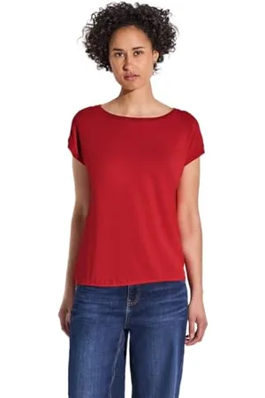 Street one A323150 Maglietta con Nastro Decorativo, , 48 Donna