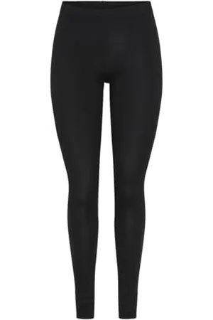 Pieces® Pcedita Long Leggings Noos, (Black), 40 (Taglia Produttore: X-Small) Donna