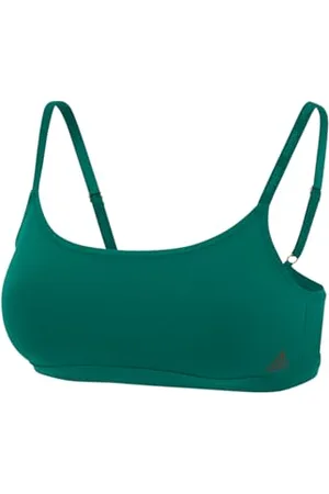 adidas Body Fit Sportivo Reggiseno, Verde Scuro, M Donna