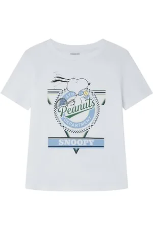 Springfield 7.Gym.a. Camiseta LIC Snoopy Club.PE Canottiera, , S Donna