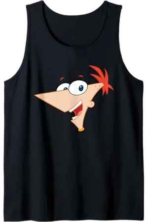 Disney Phineas and Ferb Big Face Phineas Costume Canotta
