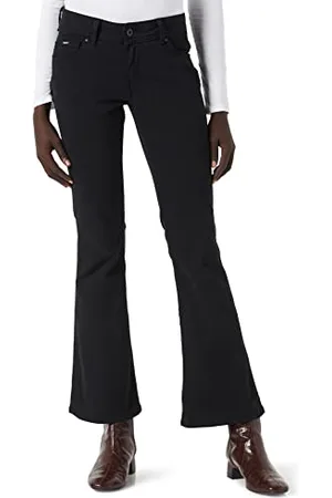 Pepe Jeans New Pimlico, Pantaloni Donna, (Black),34W / 32L