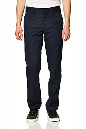 Dickies Pantaloni da Lavoro con Taglio Slim Casual, Nero Scuro, 32W / 30L Uomo