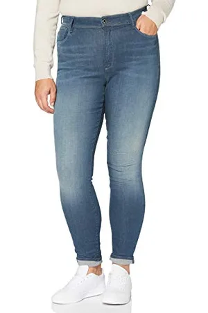 G-Star Donna Kafey Ultra High Skinny Jeans, (worn in gravel blue D15578-C431-B844), 27W / 30L