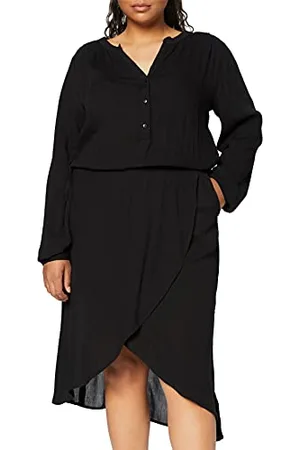 SPARKZ COPENHAGEN SPARKZ Tarita Long Dress Vestito, (Black), 40 (Taglia Produttore: Small) Donna
