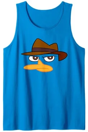 Disney Phineas and Ferb Big Face Perry the Platypus Costume Canotta