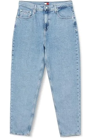 Tommy Hilfiger Mom Jean Uhr TPR Ai4116 Dw0dw21392 Affusolato, ( Light), 26W x 32L Donna