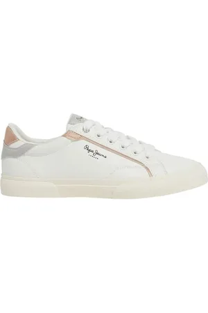 Pepe Jeans Kenton Mix W, Scarpa da ginnastica Donna, Bianco (bianco di fabbrica), 36 EU