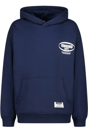 Vingino Basic-Hoody Felpa con Cappuccio, , 12 Anni Bambino