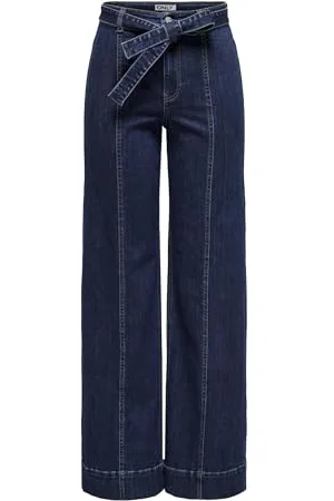 ONLY Onlmadison Blush HW Wide Belt DNM Bj, , XL / 34L Donna