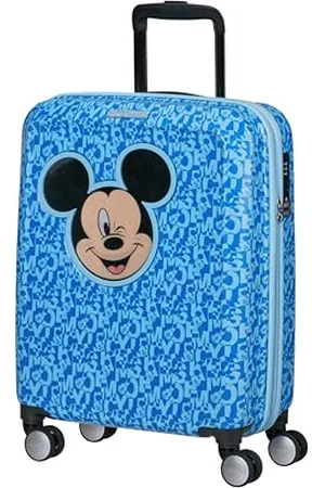 American Tourister Funlight Disney - Spinner S, bagaglio a mano, 55 cm, 36 L, (Mickey Lenticular Blue), (Minnie Lenticular Pink), s, Bagaglio a mano Disney