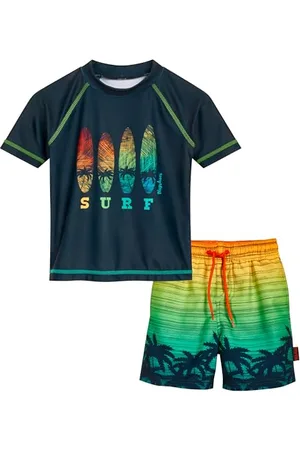 Playshoes Zweiteiler Set di Rash Guard, , 98/104 cm Bambini e Ragazzi
