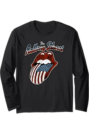 The Rolling Stones Il tour dei Rolling Stones in America Band Music Maglia a Manica