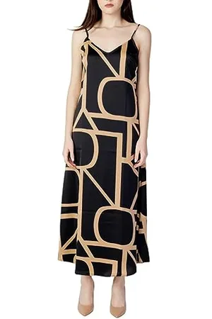 ONLY Onlamelia Midi Slip Dress Ptm Vestito, , S Donna
