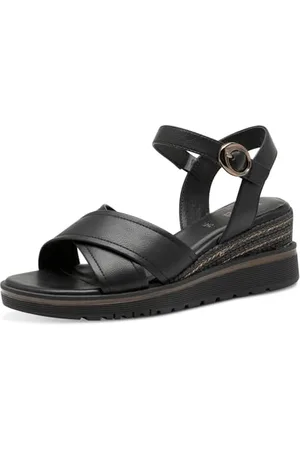 Jana Damen Keilsandale Vegan, Sandali con Zeppa Donna, , 37 EU