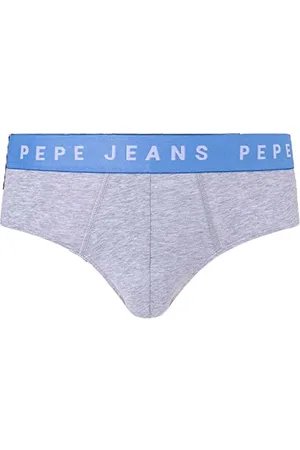 Pepe Jeans Logo Bf Lr 2P, Slip Uomo, (Grey Marl),L