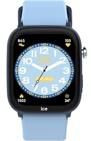 Ice-Watch ICE smart junior 3.0 FM Blue Light blue - Orologio connesso geolocalizzabile da Bambini con Cinturino in silicone - 024548 (1.75 pollici)