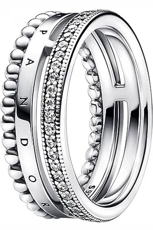 PANDORA Anello 192312C01-56 pavé di zirconi