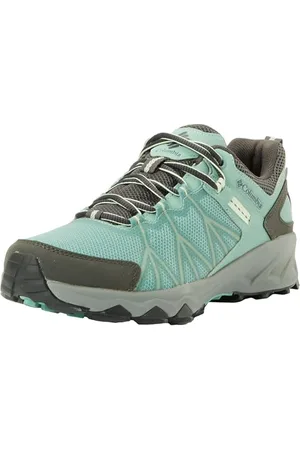 Columbia Peakfreak 2 Outdry, Scarpe da Trekking ed Escursionismo a Vita Bassa Donna, Dusty Green/Sage Leaf, 36 EU