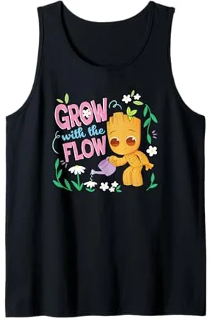 Marvel Spring Grow With The Flow Baby Groot Lovely Floral Canotta
