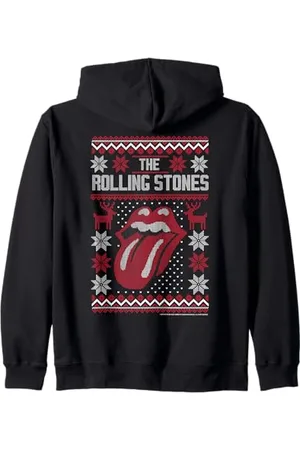 The Rolling Stones I Rolling Stones Musica Rock Brutto Natale Felpa con Cappuccio