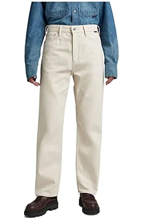 G-Star Donna Type 89 Loose Jeans, (ecru D21081-D300-159), 24W / 28L