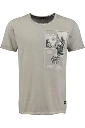 Key Largo KEYLARGO Klwheels Round T-Shirt, (1107), S Uomo