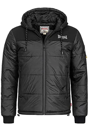 Lonsdale London BOTALLACK Jackets, Black, XXXL Mens