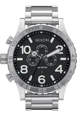 Nixon Orologio Analogico al Quarzo Giapponese Uomo con Cinturino in Acciaio Inossidabile A1389-000-00