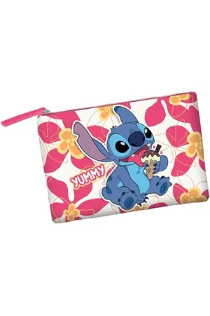 Disney Lilo e Stitch Ice Cream-Borsa da Toilette Pochette Soleil, Rosa, 30 x 22 cm