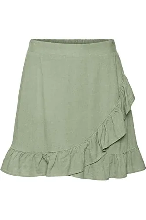 VERO MODA Vmmymilo HW-Mini Gonna Wvn Ga, , S Donna