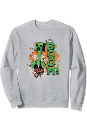 Minecraft Creeper On TNT SSS... BOOM! Felpa