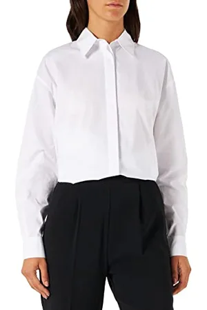 Pinko Bridport 2 Camicia Popeline, Camicia Donna, Z04_bianco Brill., 44