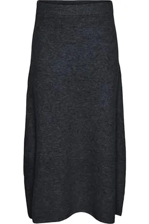 Pieces® Pcnanu HW-Gonna a Maglia Lunga Maxi, , X-Small Donna