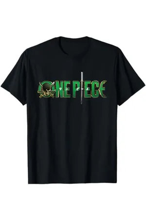 Onepiece Grafica Teschio Zoro Anime Maglietta