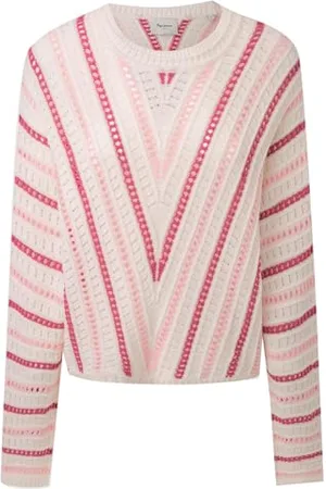 Pepe Jeans Ginny, Maglione Donna, (Mousse White),XS