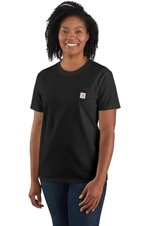 Carhartt Pocket T-shirt K87, Loose Fit, manica corta Donna, , S