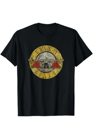 Guns N´Roses Vintage Bullet Logo Hard Rock Music Band Maglietta