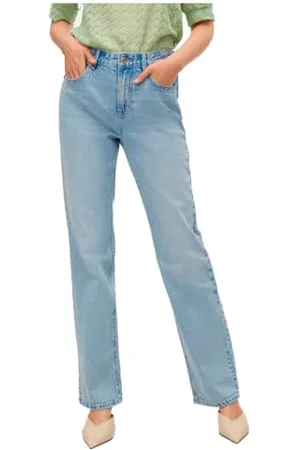 VERO MODA Vmtessa HR Straight Jeans Li339 Ga Dritti, , 28W x 30L Donna