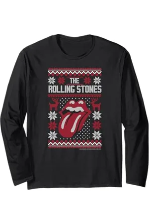 The Rolling Stones I Rolling Stones Musica Rock Brutto Natale Maglia a Manica