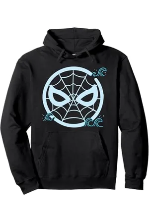 Marvel Super Heroes Spider-Man Icon Summer Vacay Beach Waves Felpa con Cappuccio