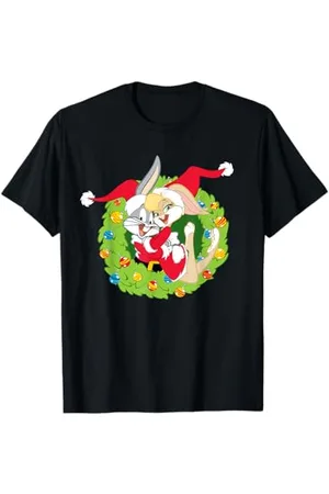 LOONEY TUNES Babbo Natale Kids Bugs Lola Bunny Maglietta