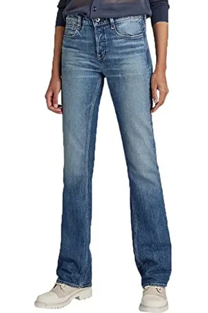 G-Star Donna Noxer Bootcut Jeans, (faded ocean hue D21437-B767-D123), 26W / 30L