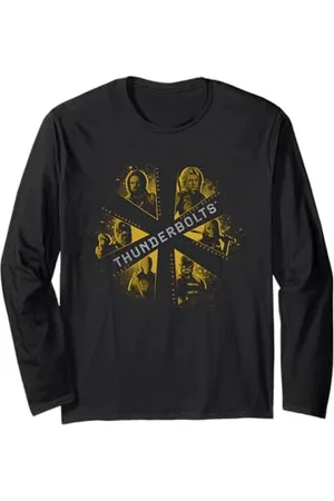 Marvel Thunderbolts Asterisk Disposable Delinquents Maglia a Manica