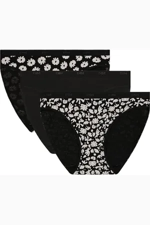 Dim Les Pockets Coton Confortable X3 Mut, , L (Pacco da 3) Donna