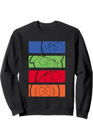 South Park Stan Kyle Cartman e Kenny Pop Art a colori Felpa