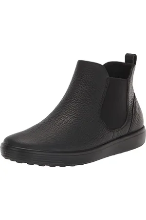 Ecco Soft 7, Boots Donna, Black, 36 EU