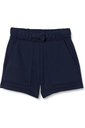 Amazon Pantaloncini con Tasche Applicate in Felpa Terry Bambine e Ragazze, , 5 Anni